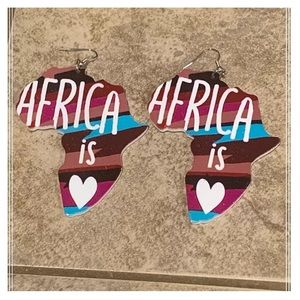 Africa Is Love Earrings